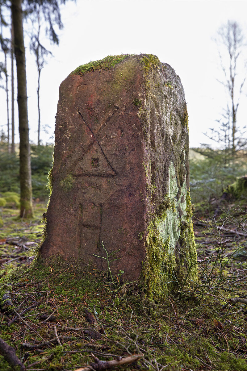 Ein Grenzstein von Alpirsbach