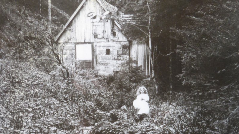 Historische Fotografie vom Schleifhäusle